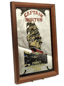 Captain Norton Rum Advertising Miirror