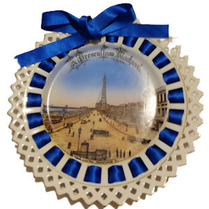 Ceramic Lace Plate - Blackpool