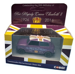 Corgi Mini Car - Queen Elizabeth II 90th Birthday