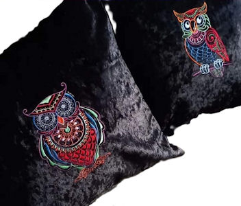 Embroidered Cushions