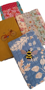 Embroidered Book Covers