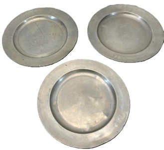 Pewter Plates